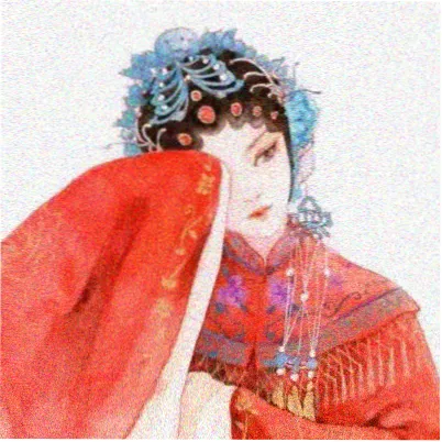 用户像素头像，淡黄底色